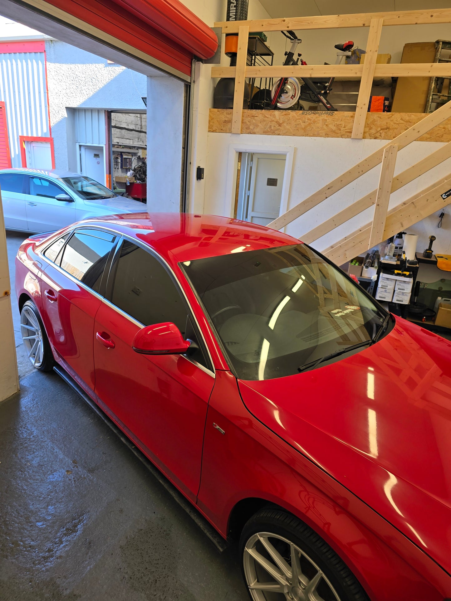 2 FRONT DOORS WINDOW TINT